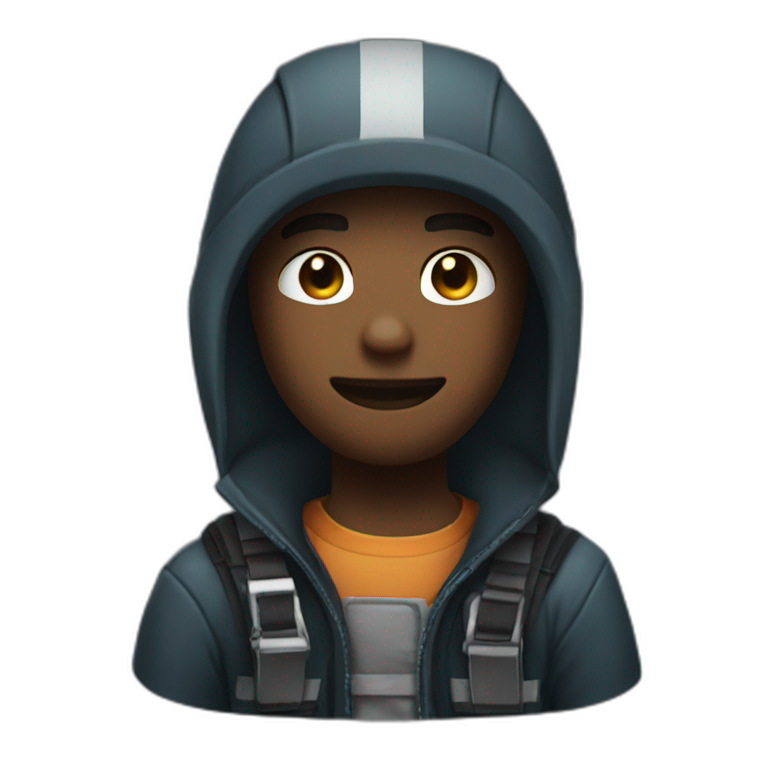 among us crewmate on mic | AI Emoji Generator