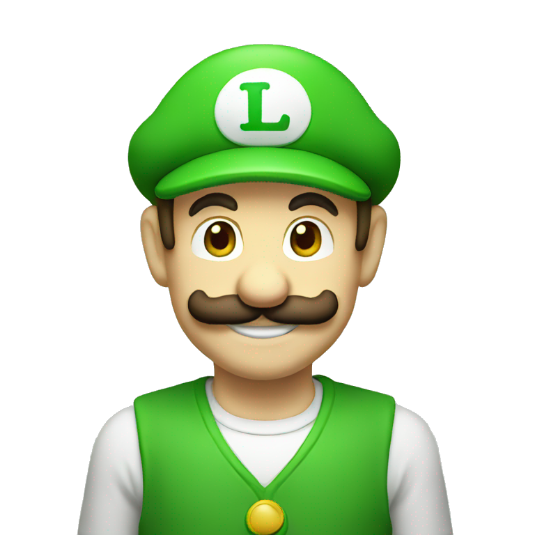 screaming purple luigi | AI Emoji Generator