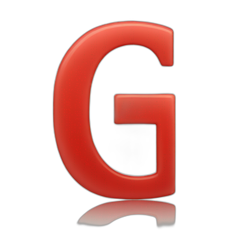 Glitter letter G | AI Emoji Generator