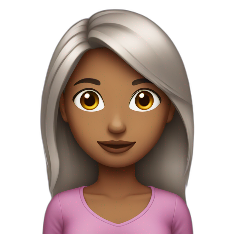 Girl FREE LOVE MAMA | AI Emoji Generator