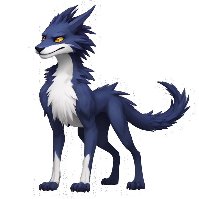 Cool Edgy Modern Vernid-Sergal species by LiLaiRa | AI Emoji Generator