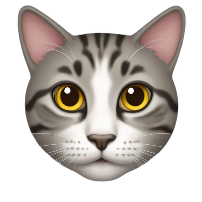 Woozy cat | AI Emoji Generator