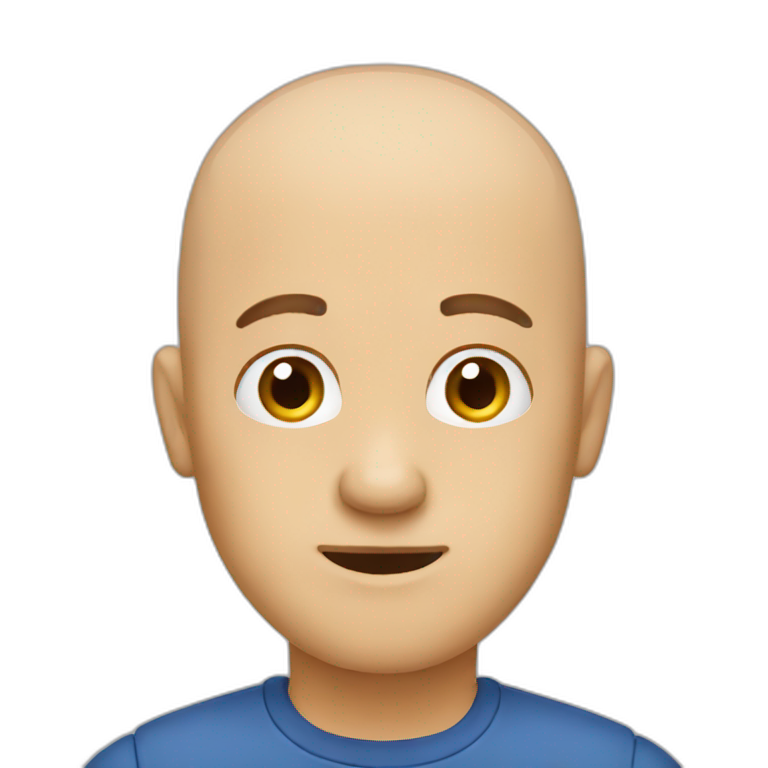 Baldness | AI Emoji Generator