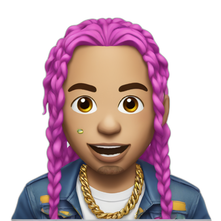 6ix9ine artwork | AI Emoji Generator