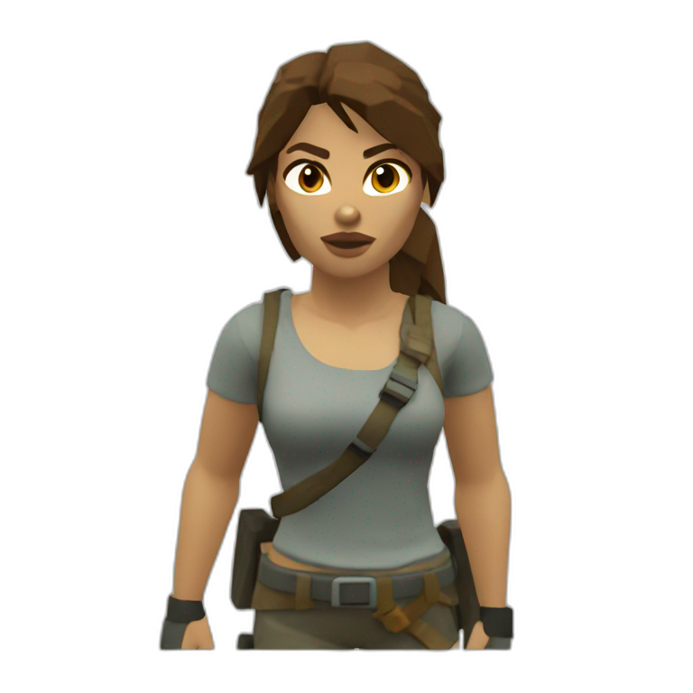 tomb raider pistols | AI Emoji Generator