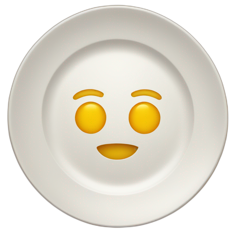 plate with pilaf | AI Emoji Generator