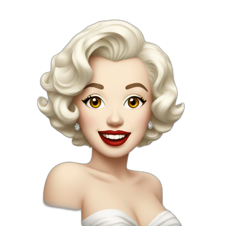 marilyn monroe | AI Emoji Generator