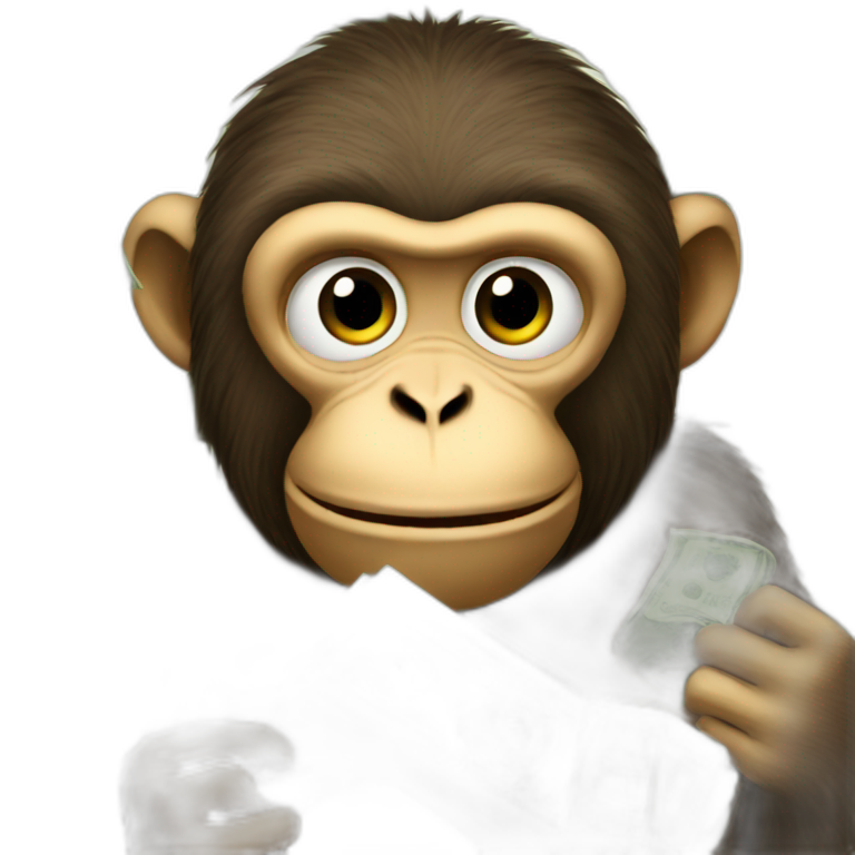 monkey with cymbals | AI Emoji Generator