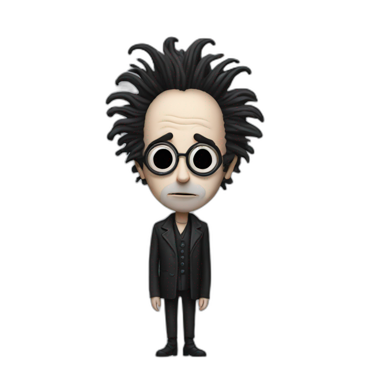 Tim Burton AI Emoji Generator