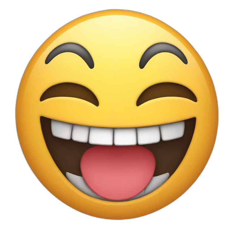 laughing emoji | AI Emoji Generator