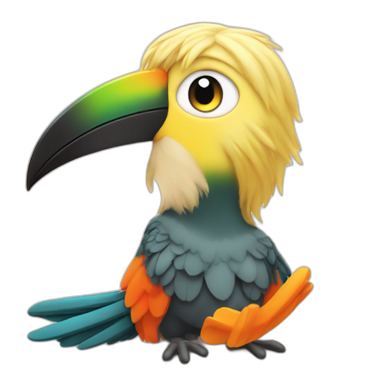 toucan brekfest | AI Emoji Generator