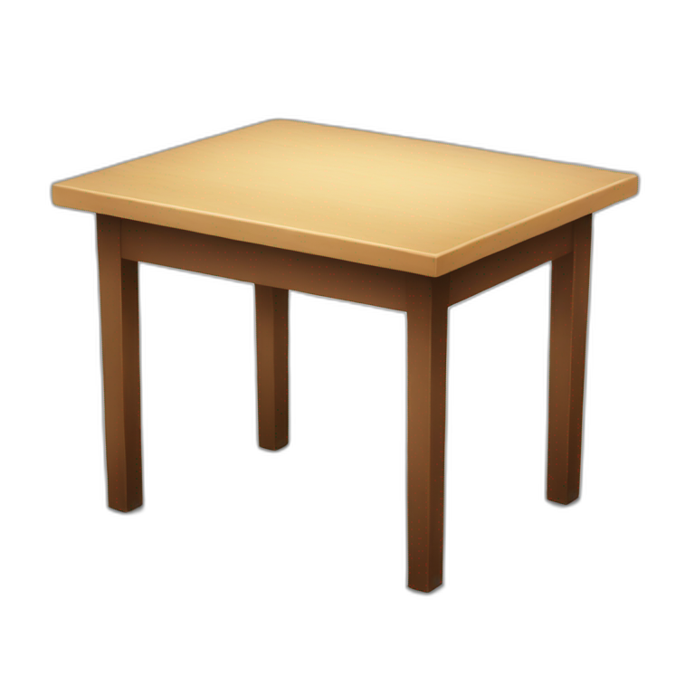 person upending table | AI Emoji Generator