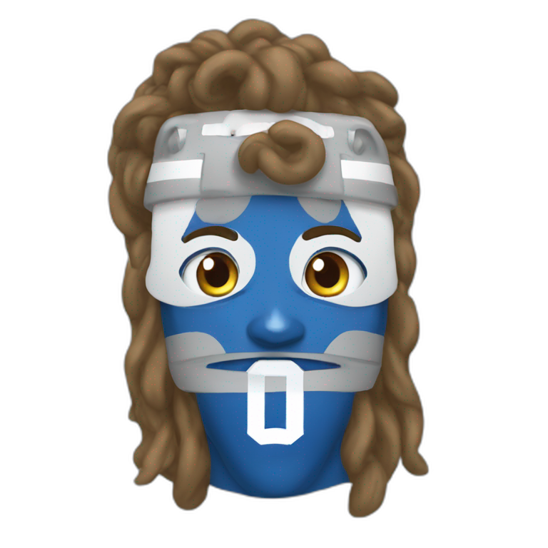 African lions in leather | AI Emoji Generator