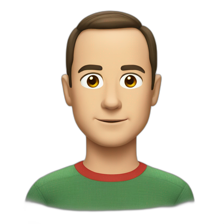 Sheldon Cooper in Young Sheldon | AI Emoji Generator