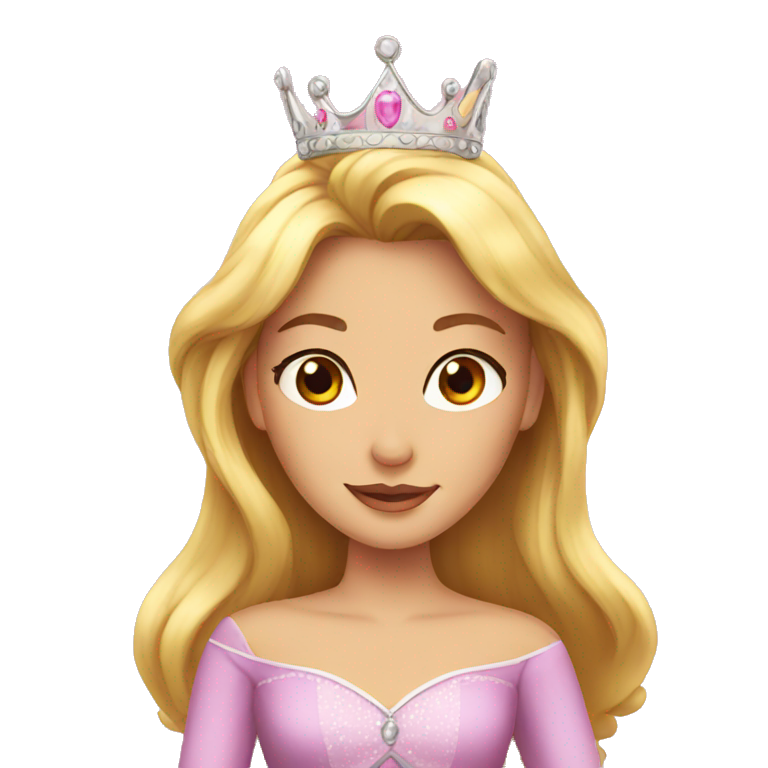 blonde princess light skinned | AI Emoji Generator