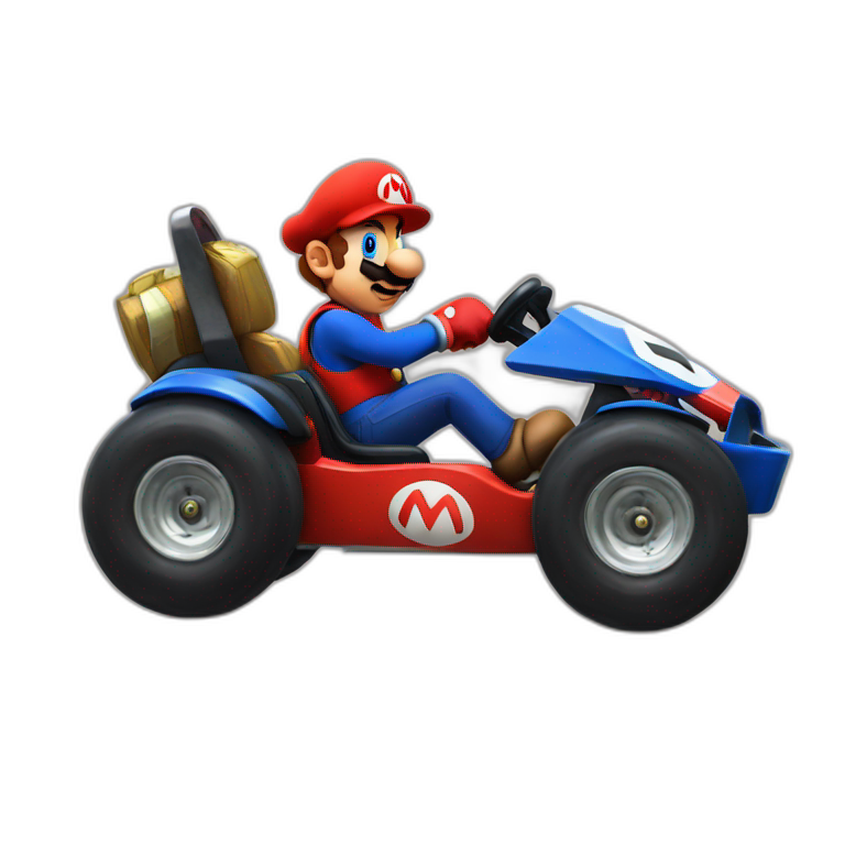 Mario kart | AI Emoji Generator