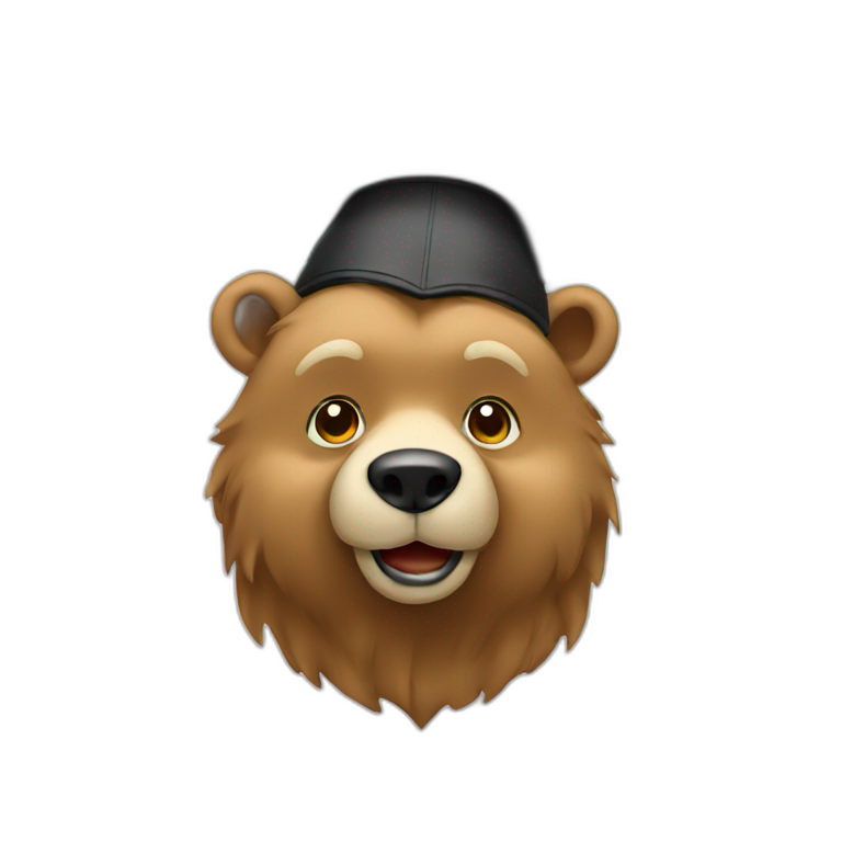 Dropout bear graduation kanye west | AI Emoji Generator