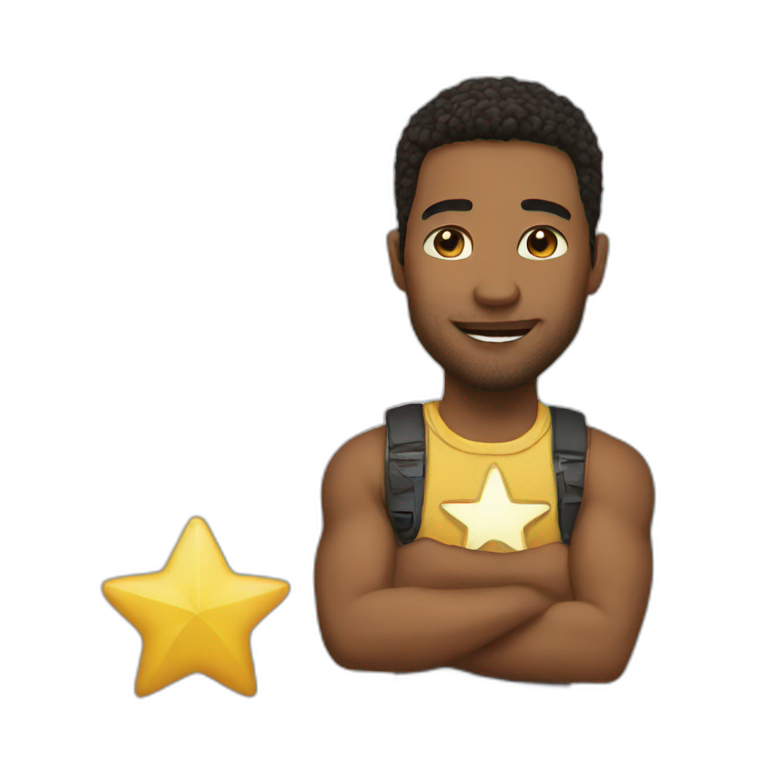 black stars | AI Emoji Generator