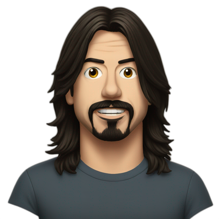 Dave grohl | AI Emoji Generator