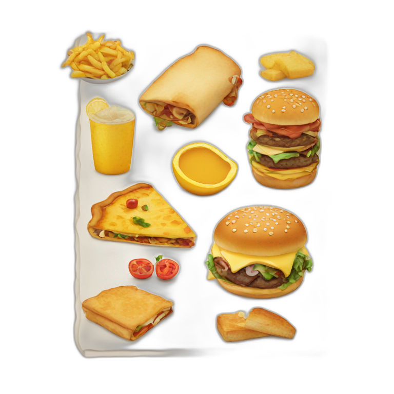 food menu | AI Emoji Generator