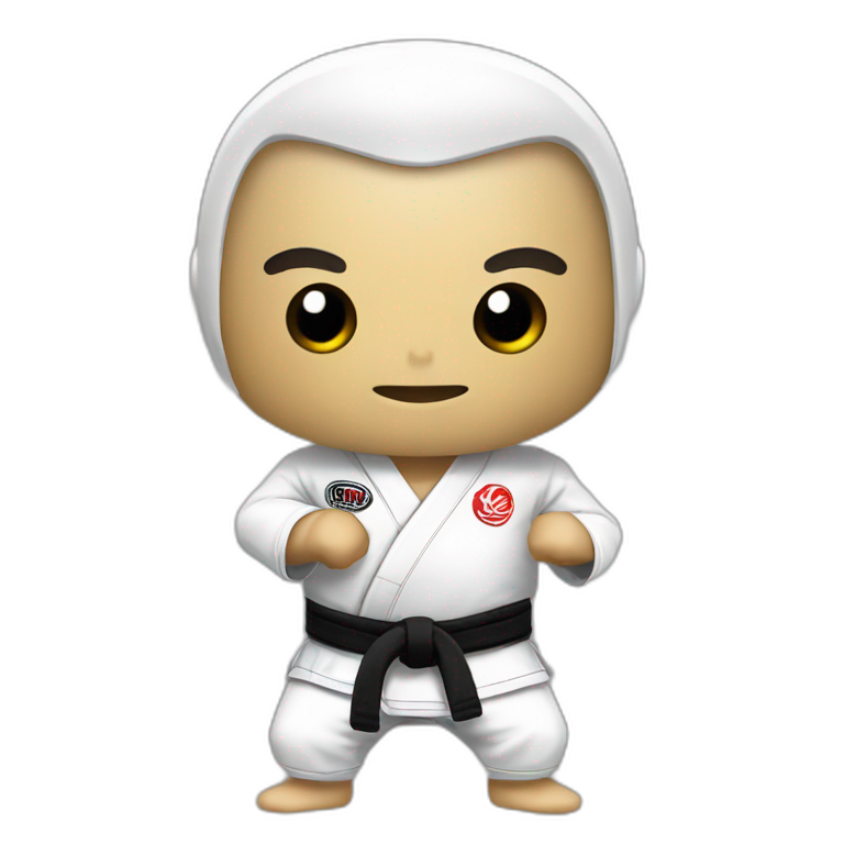 Worm In A Jiu Jitsu Gi Ai Emoji Generator