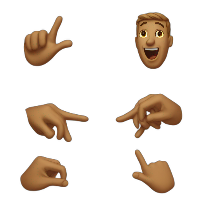 Doigts AI Emoji Generator
