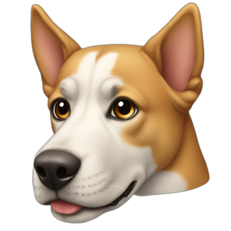 perro sonriente | AI Emoji Generator