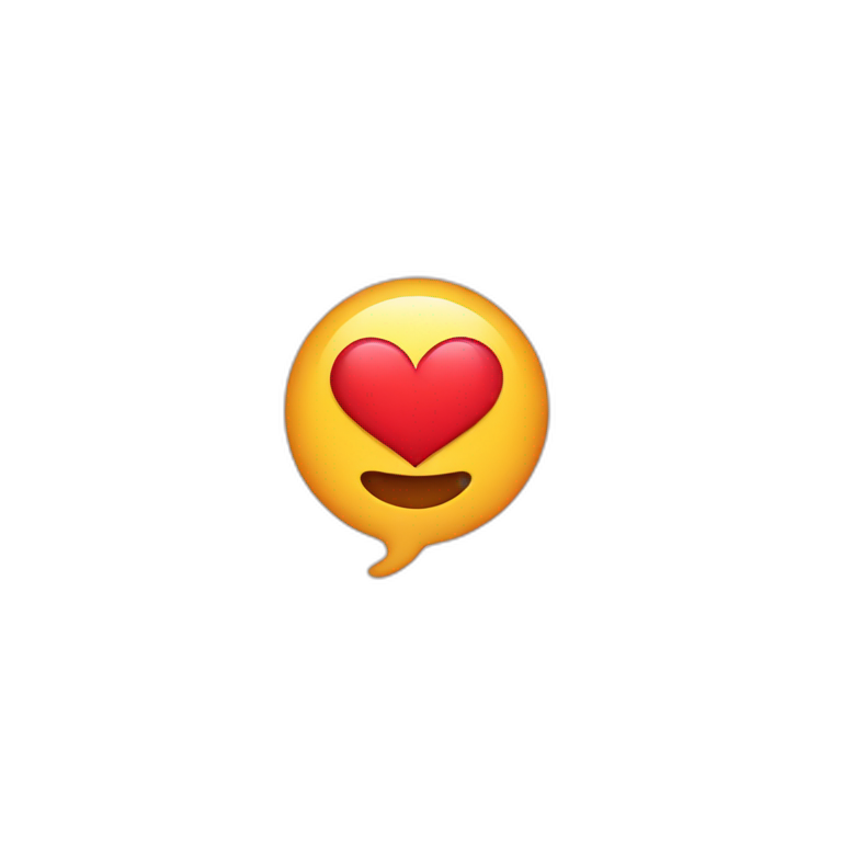 I love you | AI Emoji Generator