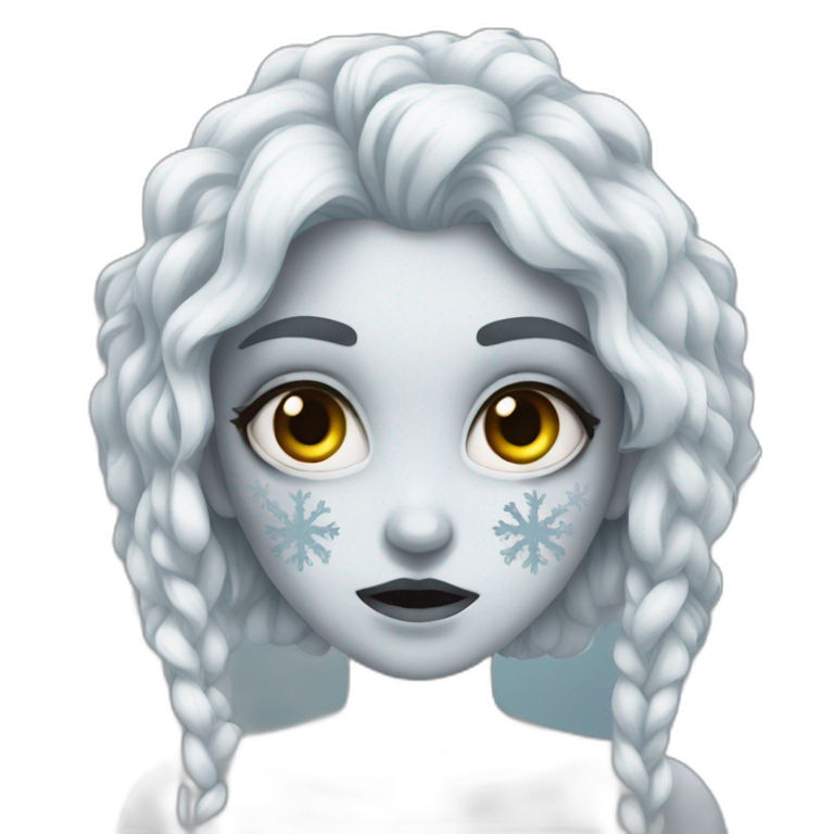 Zombie girl | AI Emoji Generator