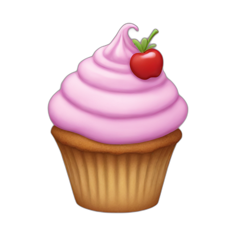 cupcake with eyes | AI Emoji Generator