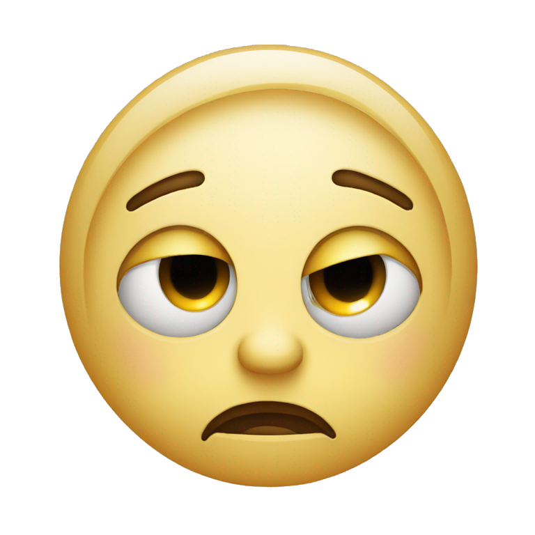 sad face | AI Emoji Generator