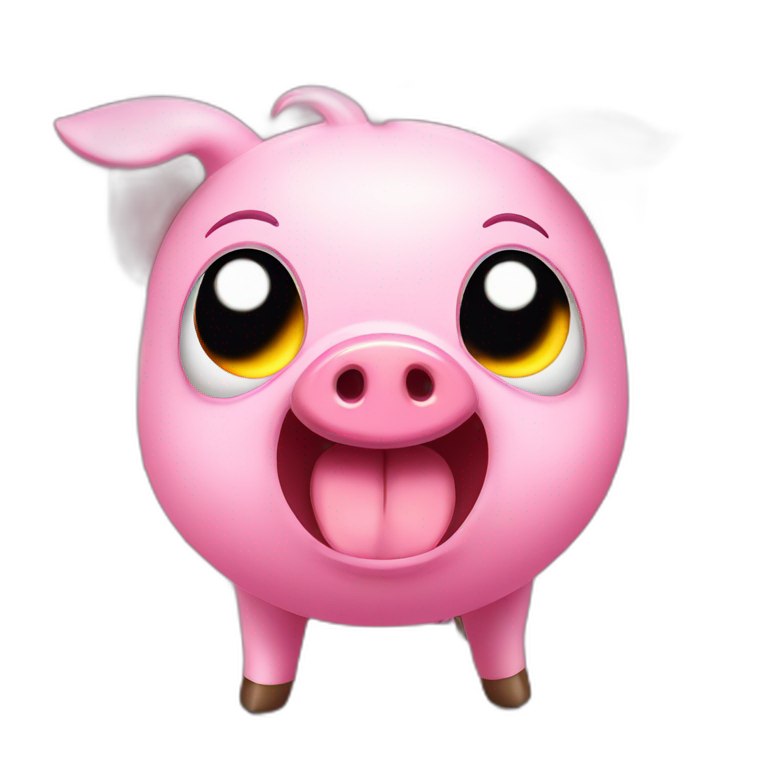 pink pig | AI Emoji Generator