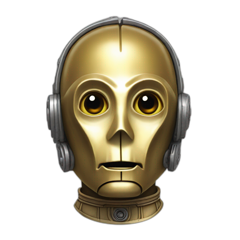 C3PO hand | AI Emoji Generator