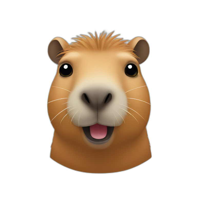 Capybara | AI Emoji Generator