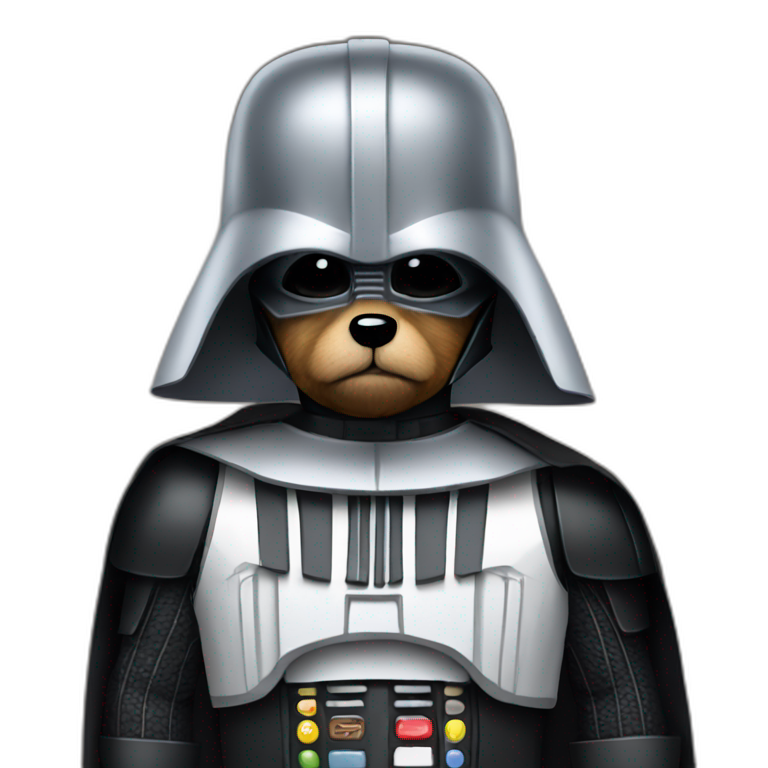 darth vader in pink suit | AI Emoji Generator