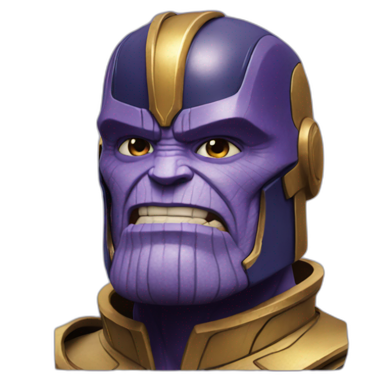 Thanos snap | AI Emoji Generator