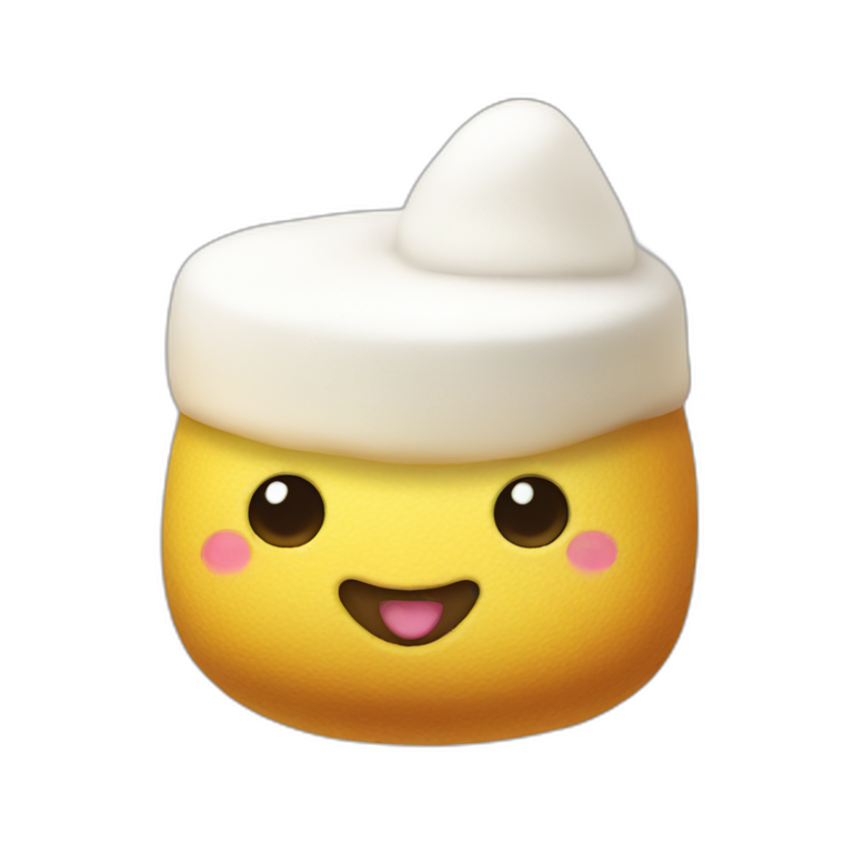 Marshmallow dancing | AI Emoji Generator