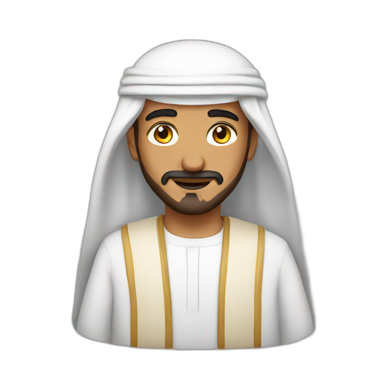 Arab girl | AI Emoji Generator