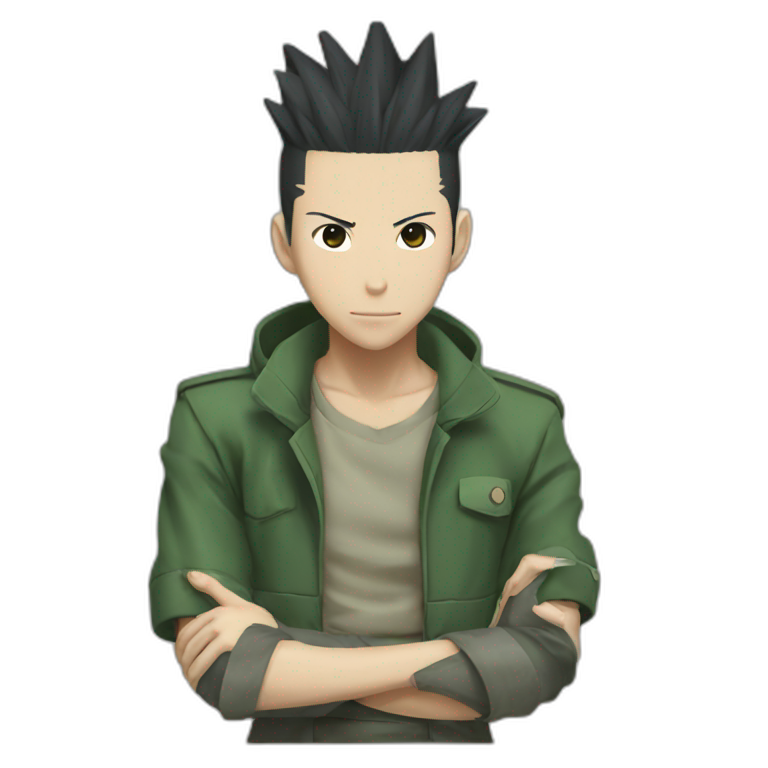 Shikamaru | AI Emoji Generator