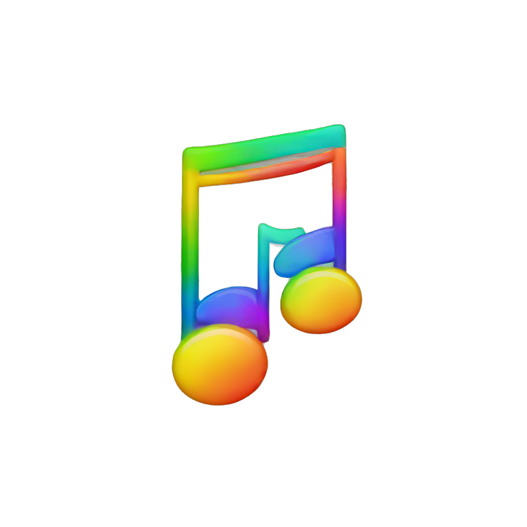 music note yelloow | AI Emoji Generator