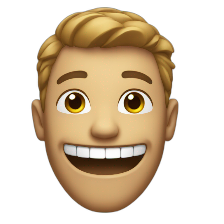 sharp smile | AI Emoji Generator