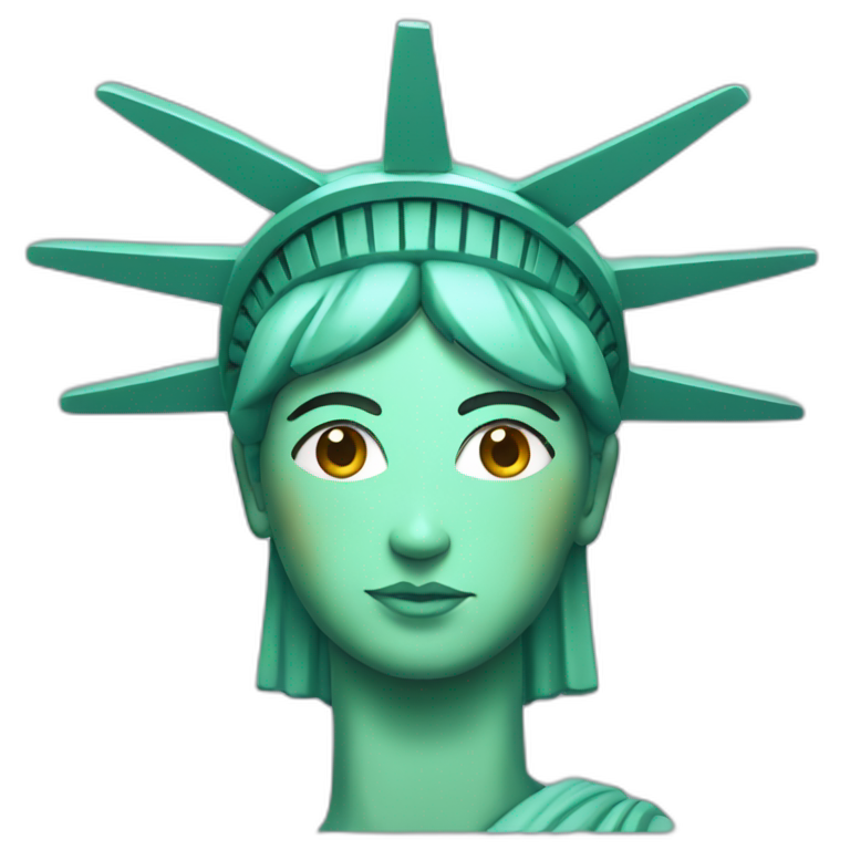 the Statue of Liberty | AI Emoji Generator