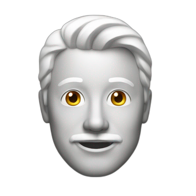 man white | AI Emoji Generator