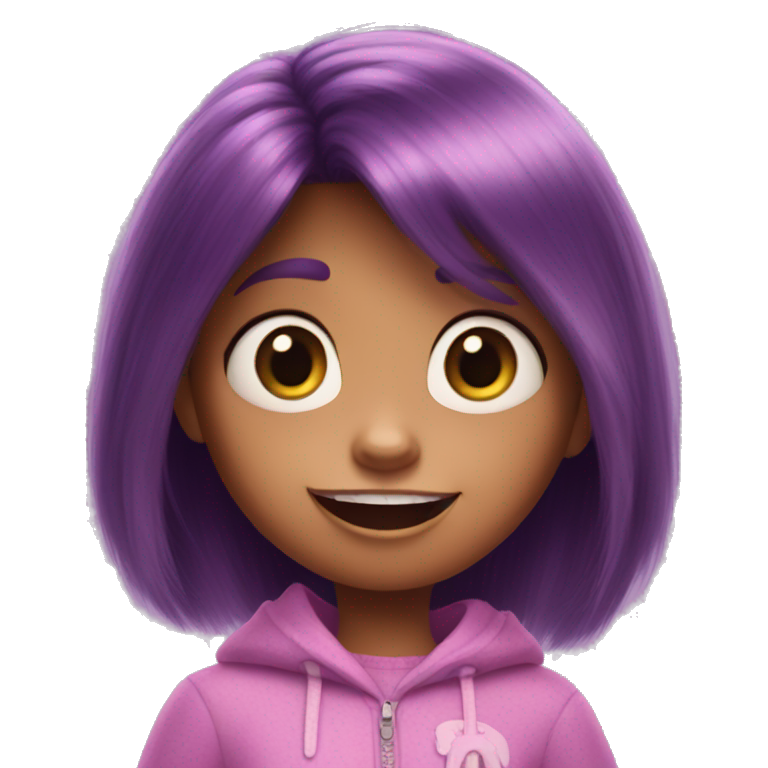 boo from monsters inc | AI Emoji Generator