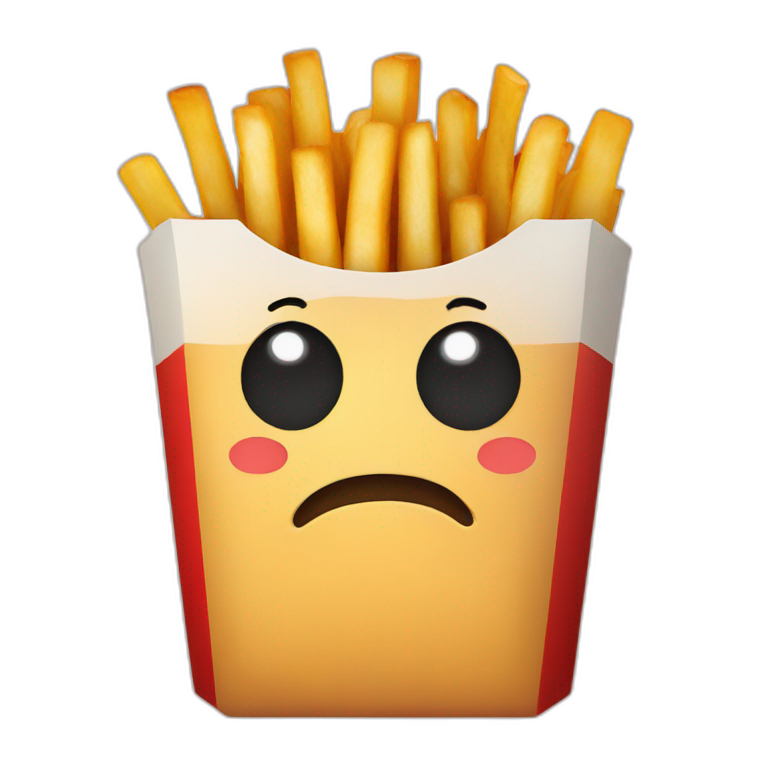 Fries | AI Emoji Generator