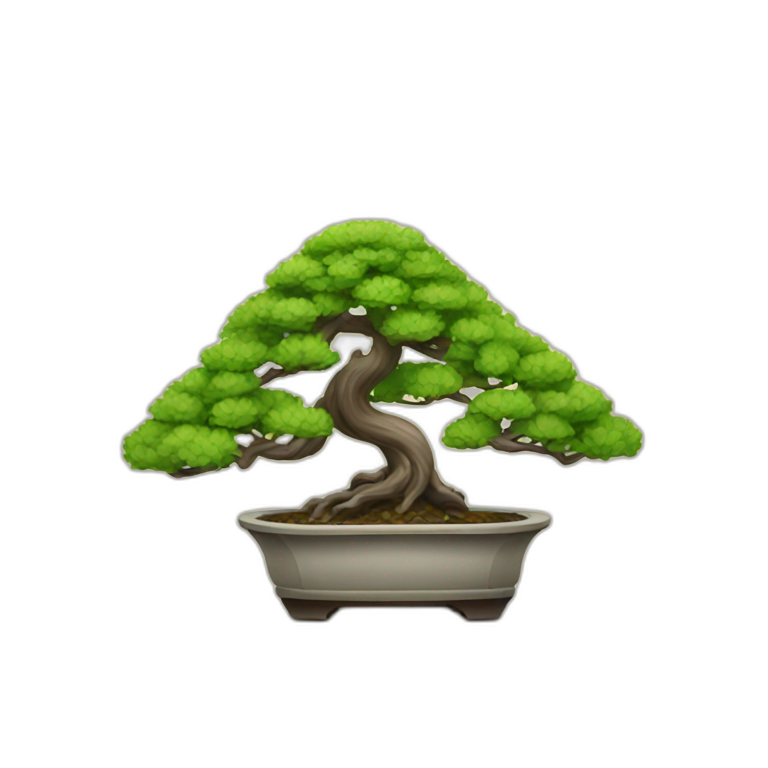 blue bonsai | AI Emoji Generator