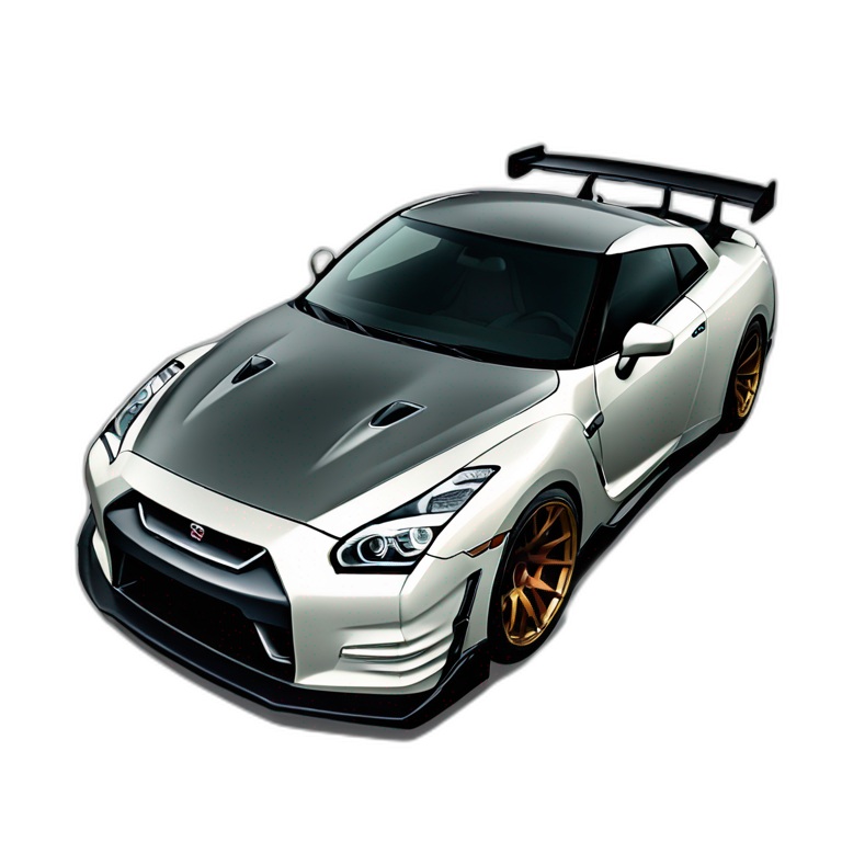 Nissan gtr r35 mix audi rs6 | AI Emoji Generator