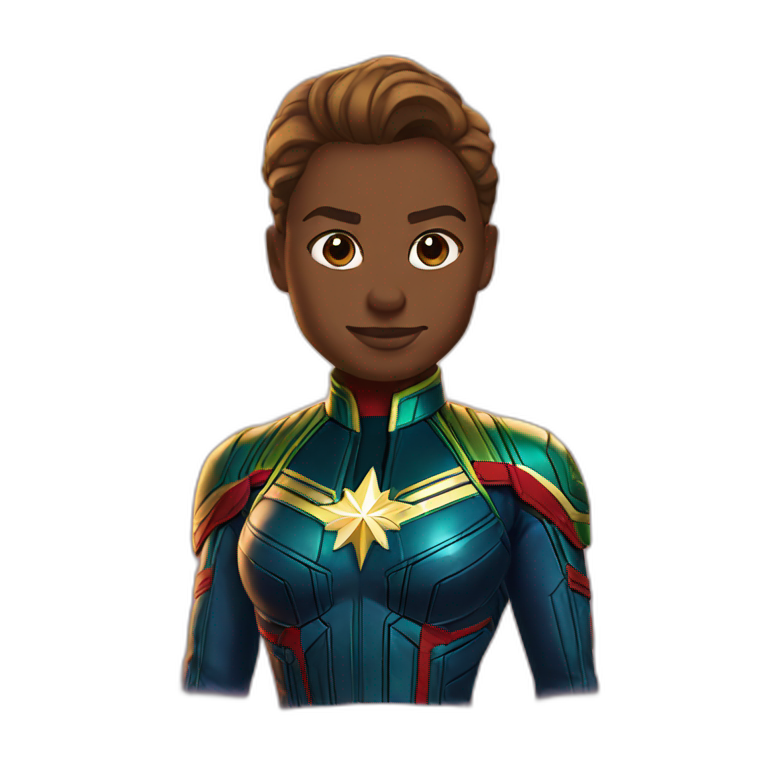 captain marvel logo symbol | AI Emoji Generator