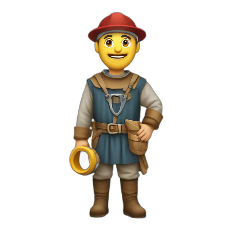 medieval mason | AI Emoji Generator