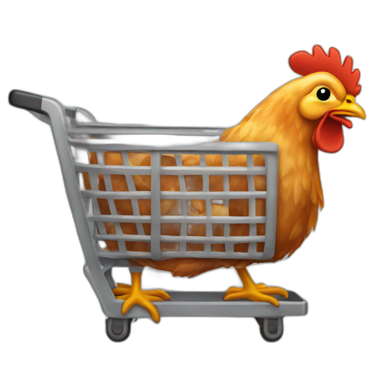 Shopping cart AI Emoji Generator